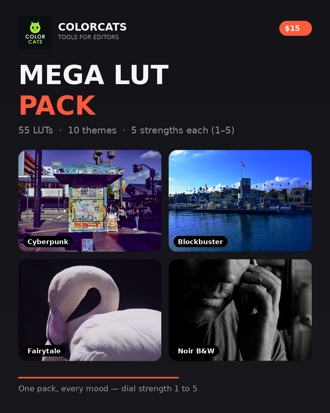 Dusk — Mega LUT Pack