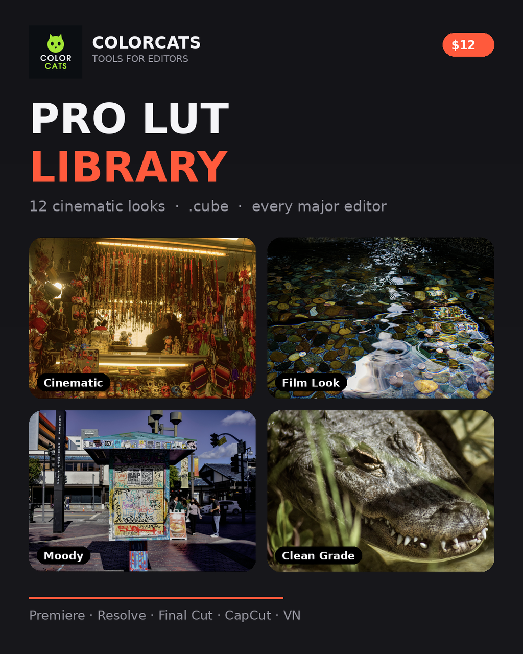 Sable — Pro LUT Library