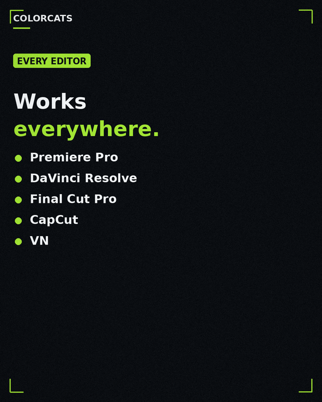 Ember — Cinematic LUT Pack Vol. 1