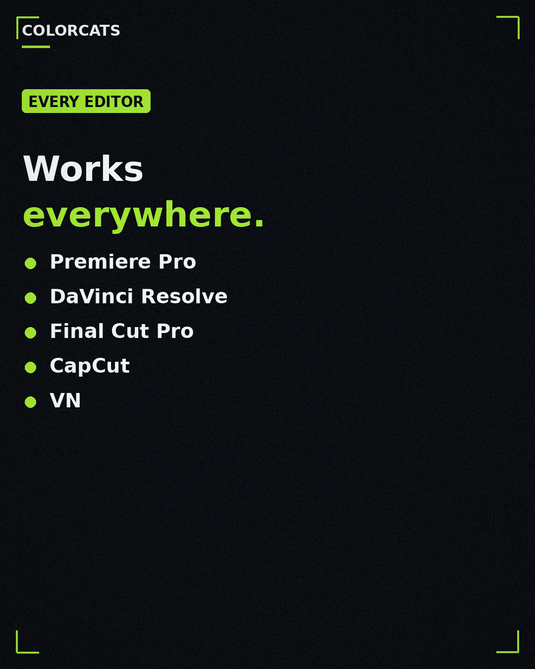 Ember — Cinematic LUT Pack Vol. 1