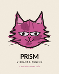 Prism the ColorCats cat — Vibrant & Punchy, 4 bold high-contrast LUTs
